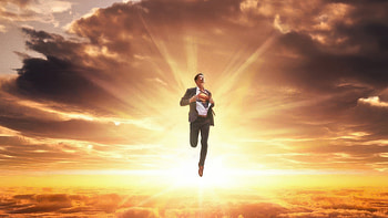 Epic Superman Pose, superman, superheroes, artwork, digital-art, art HD wallpaper