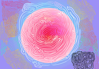 you are dead - violacriss, psychedelic HD wallpaper