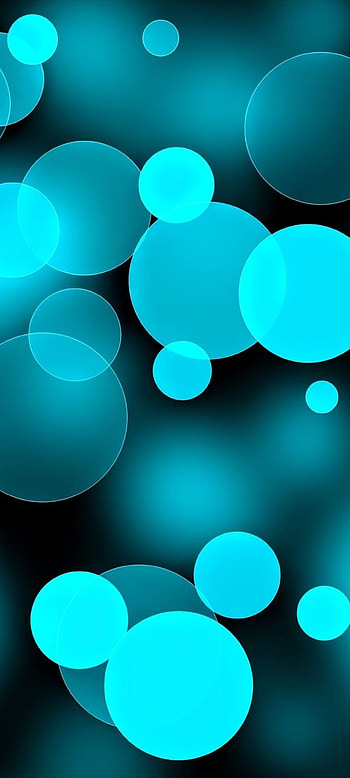 Abstractus, aqua, art, blue HD phone wallpaper