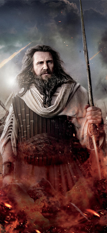 Liam Neeson, Artwork, Zeus in Wrath of the Titans HD phone wallpaper