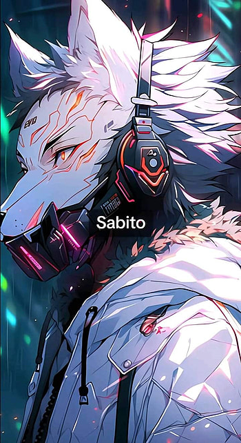 Sabito cyberpunk, mask, Anime, Demon Slayer: Kimetsu no Yaiba HD phone wallpaper