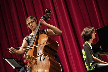 2nd stage of double bass, Micha Spisak international festival, gallery, Celebrating the instrument HD wallpaper