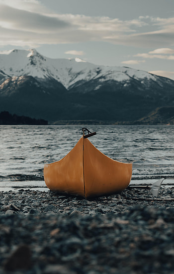 Water, Miscellanea, Miscellaneous, Front View, Boat, Canoe HD phone wallpaper