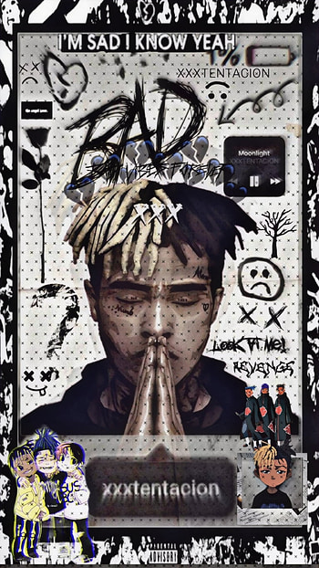 X*XTENTACION X Anime, art, graph HD phone wallpaper