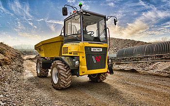 Wacker Neuson DV90, , dumper, 2021 tractors, construction machinery, dumper in quarry, special equipment, construction equipment, Wacker Neuson HD wallpaper