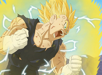 Vegeta's Rage, rage, vegeta, dbz HD wallpaper