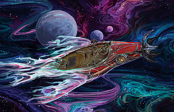Sci Fi, spaceship HD wallpaper