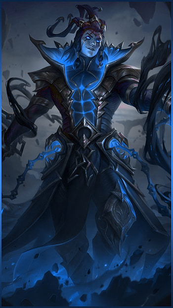 Thresh Unbound Blue, lol HD phone wallpaper