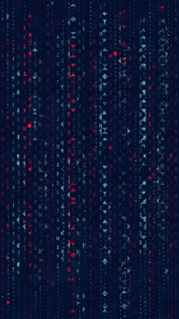 Abstract, Matrix, Symbols, Characters, Letters HD phone wallpaper