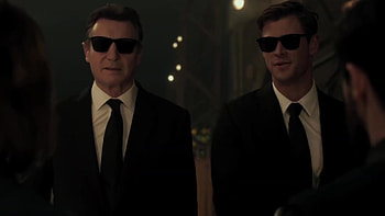Liam Neeson, Men in Black International, Police sunglasses, 2019 HD wallpaper