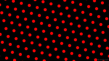 hexagon black red polka dots HD wallpaper