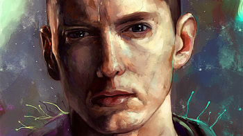 Eminem Fanart, eminem, music, artist, artwork, digital-art, behance HD wallpaper