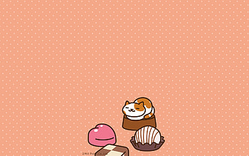Neko-Atsume, game, Neko, mobiel, Atsume HD wallpaper