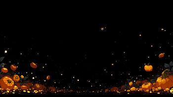 Pumpkin, Pumpkin, Dark, AI Art HD wallpaper