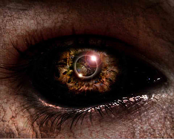 this intence eye sees all evil, evil, eye, intence, dark HD wallpaper