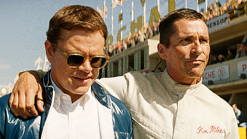 Ford v Ferrari, True story adaptation, Intense action, Cinematic spectacle HD wallpaper