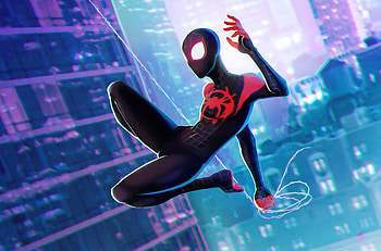 Spider Verse Spider Away, spiderman, superheroes, digital-art, artwork, arstation HD wallpaper
