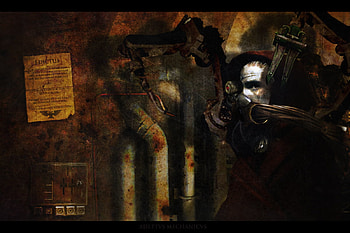 Hide the cable, cyborg, science fiction, sf, i HD wallpaper
