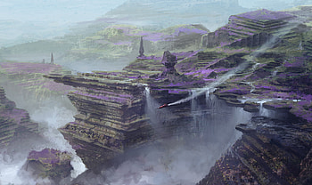 Mistbound Plateau - Sci-Fi Exploration, Sci Fi, exploration HD wallpaper