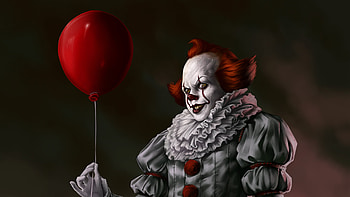 Pennywise The Dancing Clown, pennywise, it, clown, deviantart, artist, artwork, digital-art HD wallpaper