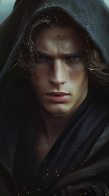 Star Wars, portrait, hooded figure HD phone wallpaper