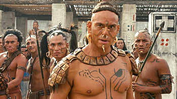 Apocalypto, Action-packed adventure, Tribal warriors, Intense atmosphere HD wallpaper