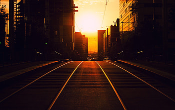 Urban, Sunsets HD wallpaper