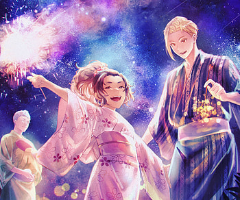 Hell's Paradise: Night Sky Festival — Anime, Anime, Hell's Paradise HD wallpaper