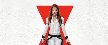 Scarlett Johansson, Black Widow, White background, Movies HD wallpaper