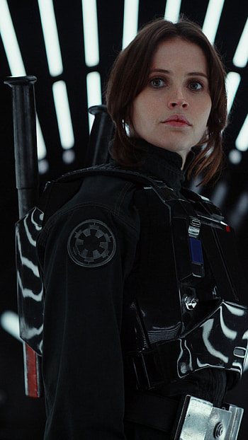 Felicity Jones, Rogue One: A Star Wars Story HD phone wallpaper