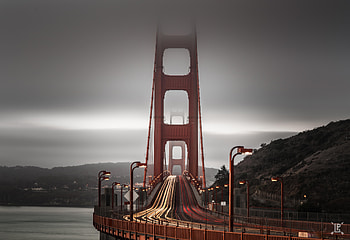 Golden Gate Bridge Long Exposure , golden-gate-bridge, bridge, san-francisco, world, road HD wallpaper
