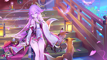 Genshin-Impact, ANime, girl, Genshin, Impact HD wallpaper