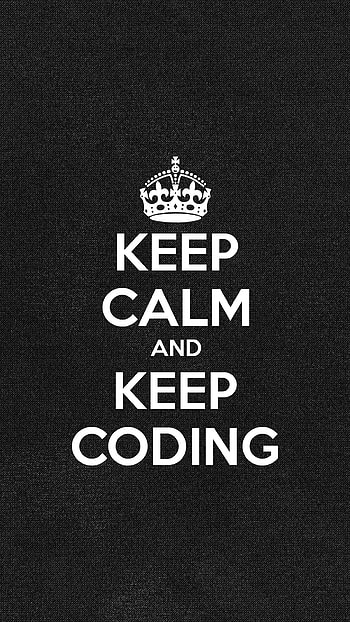 ... bie keep calm and keep coding mad coder s blog ... HD phone wallpaper
