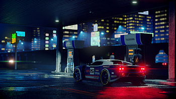 Filling Up At Gas Station , artist, artwork, digital-art, deviantart HD wallpaper