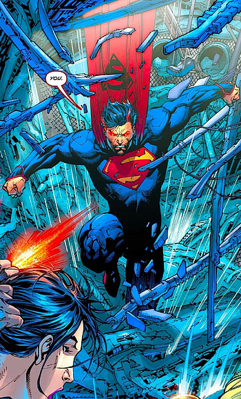 Superman art, Jim Lee, Batman and Superman HD phone wallpaper
