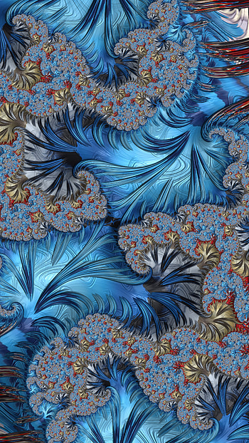 Trippy Psychedelic Fractal Art, trippy, psychedelic, hippie, colorful, Abstract, fractal HD phone wallpaper