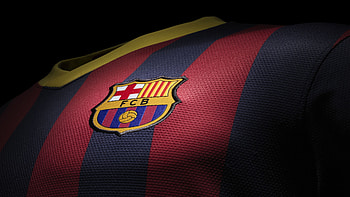 Jersey, Logo Barcelona HD wallpaper
