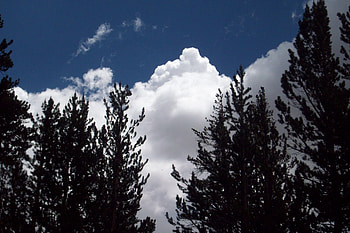 Sierra Neveda Clouds, clouds, white, sky HD wallpaper