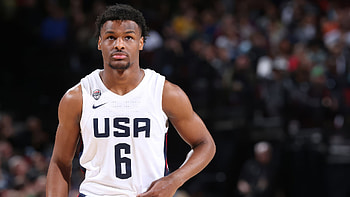 Bronny USA Basketball, basketball, Bronny James HD wallpaper