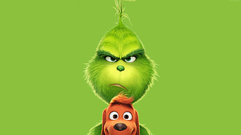 The Grinch , Vibrant , Festive cheer, Holiday backdrop HD wallpaper