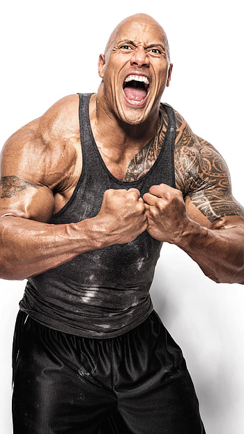 Rock Johnson, Dwayne Johnson, Workout Fitness, Workout Motivation, Gym Workouts, Motivational Quotes, Fit Abs, Guns, Powerlifting HD phone wallpaper