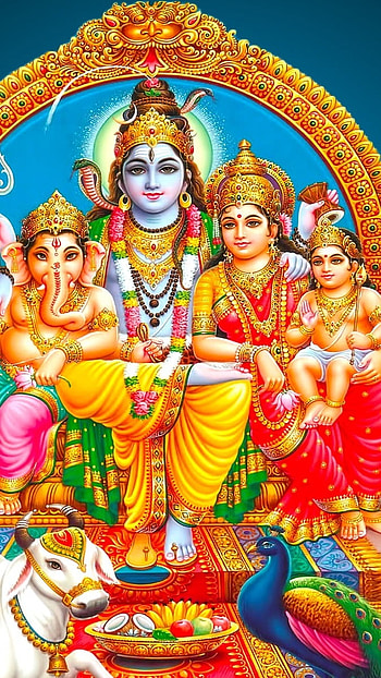 Sivan Parvathi, Lord Shiva, Devi Parvati HD phone wallpaper