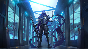 Valorant Omen - Mystic Shadow Operative, video game, Valorant, Omen (Valorant) HD wallpaper