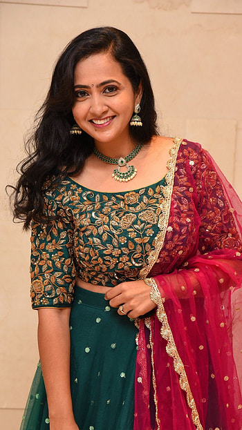 Lasya Manjunath, telugu actress, anchor HD phone wallpaper