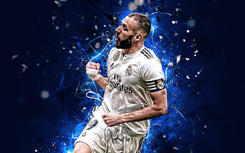 Karim Benzema, soccer, kb9, realmadrid, captain, football, karimbenzema, sport, french HD wallpaper
