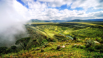 Ngorongoro Crater, Ngorongoro Conservation Area HD wallpaper