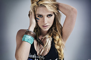 Kesha with simple background: Minimalistic beauty, Pure simplicity, Striking portraits HD wallpaper