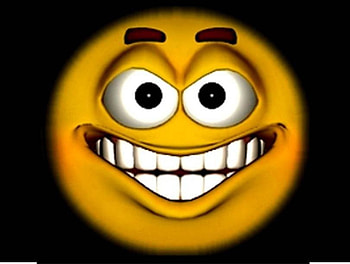 Smiley Icon, smiley, happy face, on black HD wallpaper