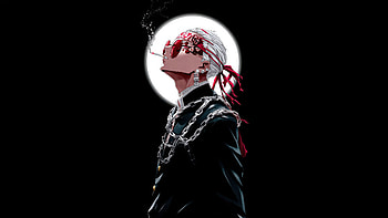 Tengen Uzui Demon Slayer Kimetsu No Yaiba, tengen-uzui, demon-slayer-kimetsu-no-yaiba, anime, artist, artwork, art, digital-art, dark, black, ai HD wallpaper