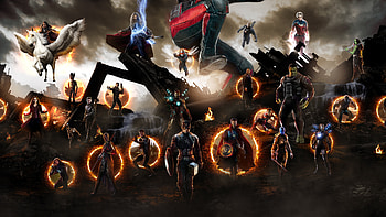 Avengers Endgame Final Battle HD wallpaper
